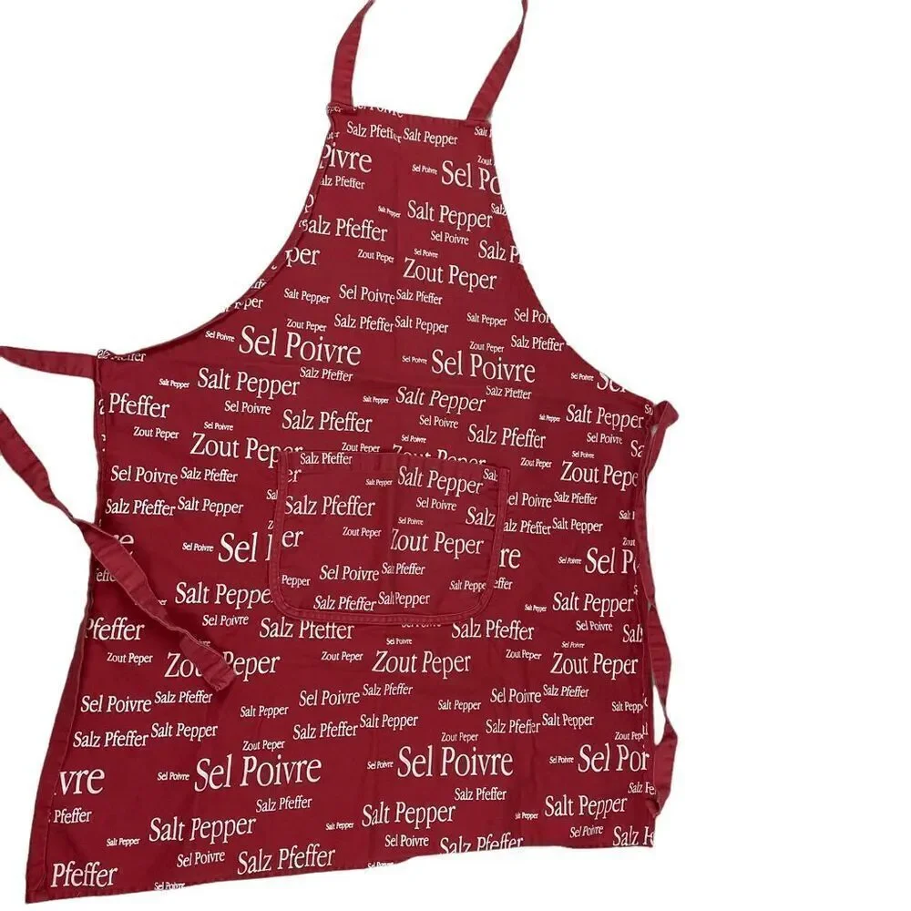 Winkler Salt & Pepper Red Apron